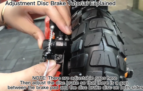 How to Adjust the Disc Brakes on a KuKirin G2 Pro Electric Scooter