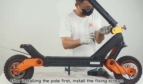 Kukirin G3 Replacement Pole Tutorial