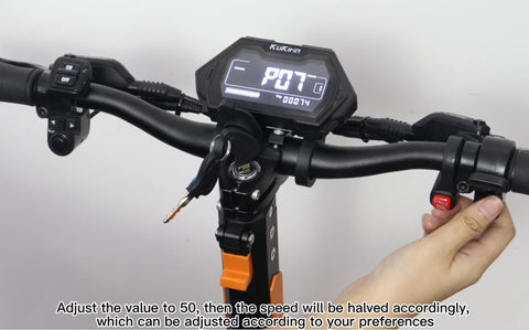 KuKirin G3 Pro Speed Adjustment Tutorial
