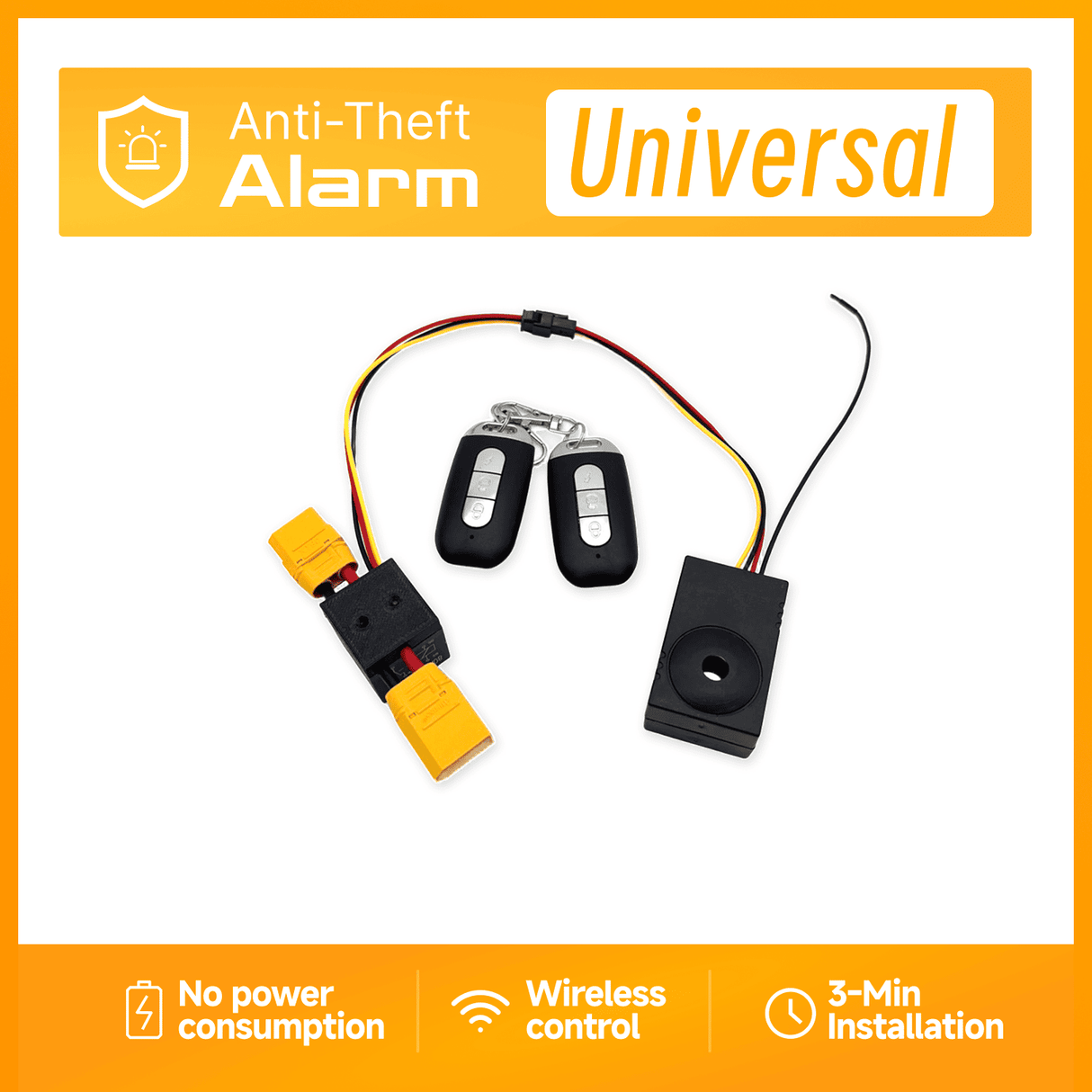 Alarma antirrobo oculta universal para patinetes eléctricos y bicicletas eléctricas