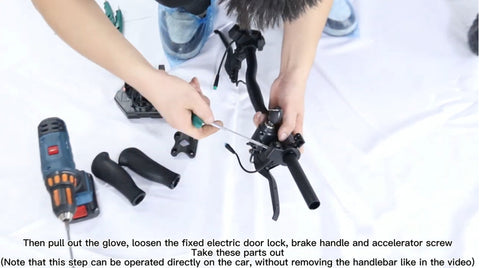 KuKirin G2 Max Electric Door Lock Replacement Guide