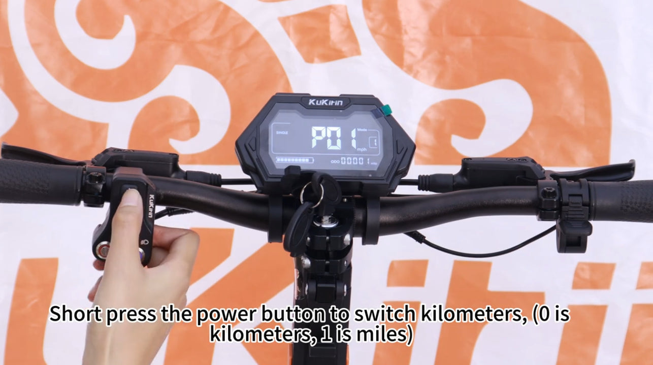 KuKirin G3 Pro KM/H & MPH Switch Tutorial