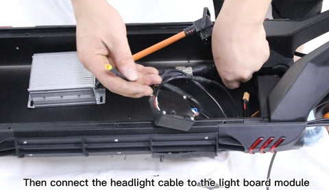 KuKirin G3 Pro Headlight Cable Replacement Tutorial