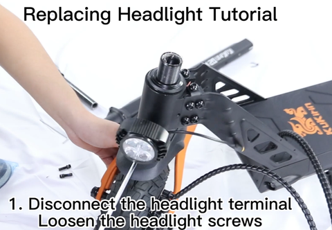 Kukirin G2 Pro Front Light Replacement Guide