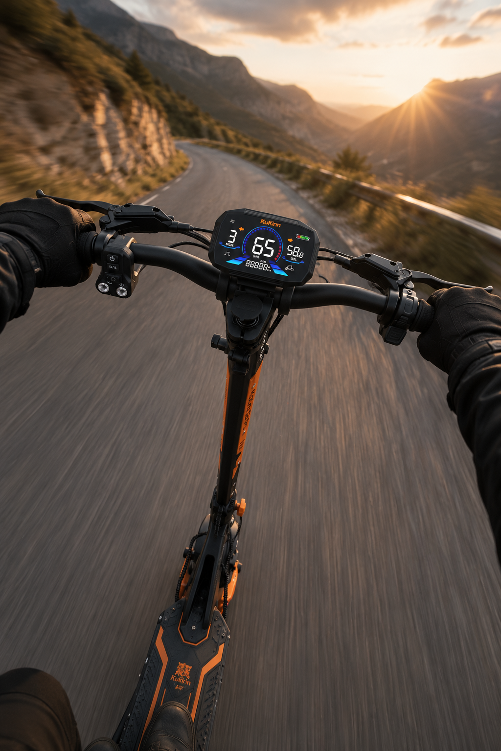 Hasta 65 km/h
