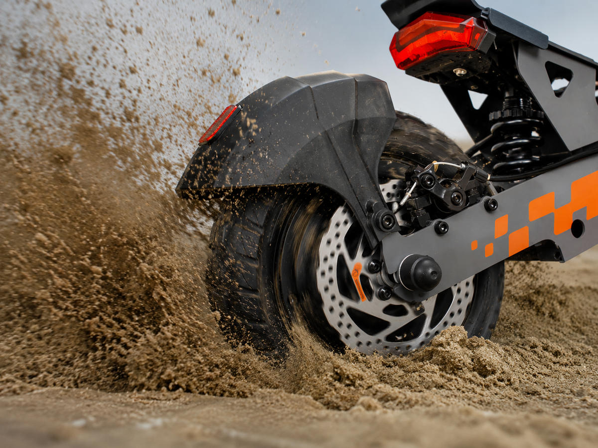 500W Rear-Wheel Drive