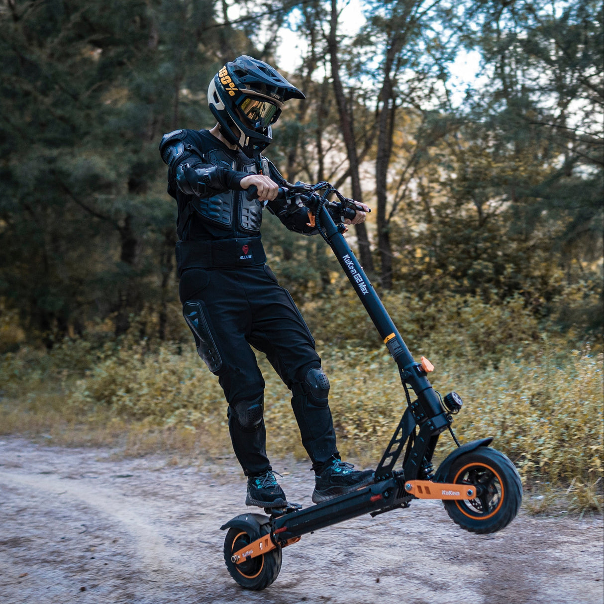 Scooter eléctrico todoterreno KuKirin G2 Max con asiento
