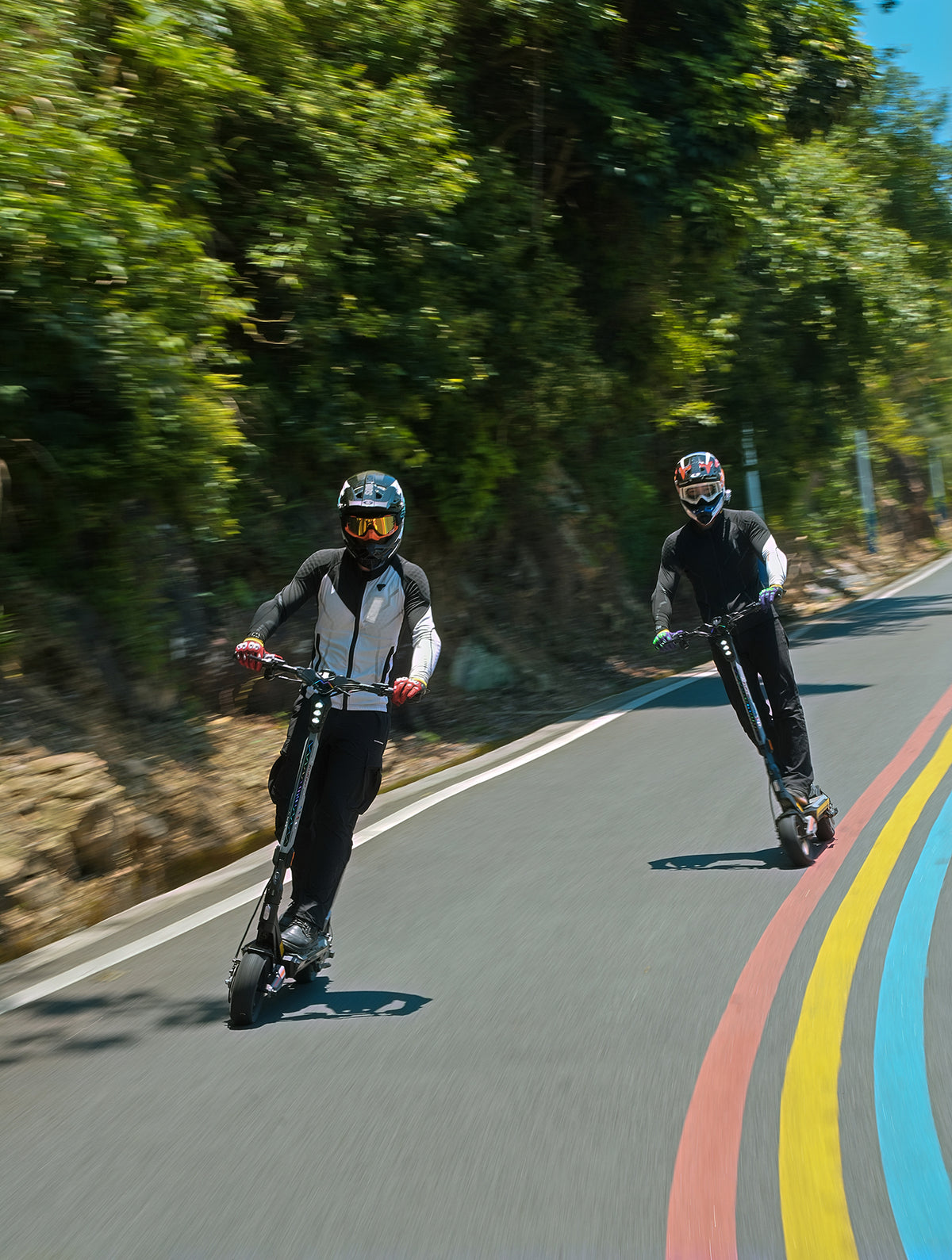 Velocidad máxima de 65 km/h