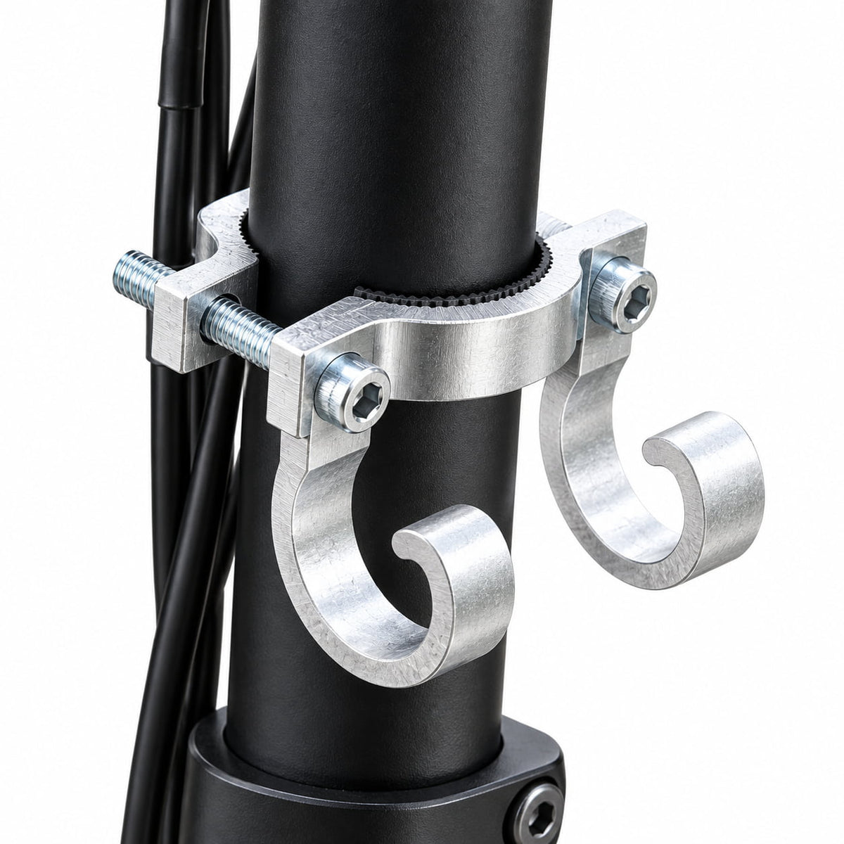 Gancho de transporte metálico universal para scooters eléctricos y bicicletas