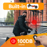 Alarma antirrobo oculta universal para patinetes eléctricos y bicicletas eléctricas