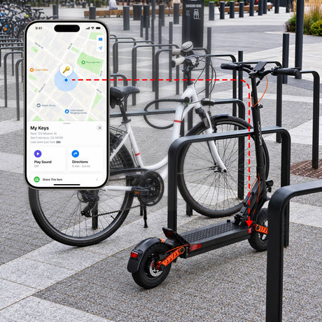 Smart Anti-Lost Tracker for E-Scooters