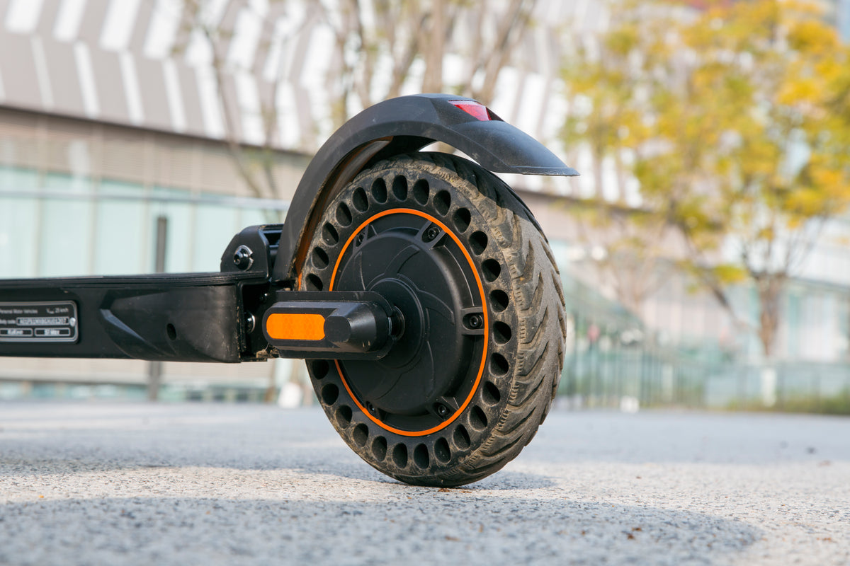 8-inch solid honeycomb tires