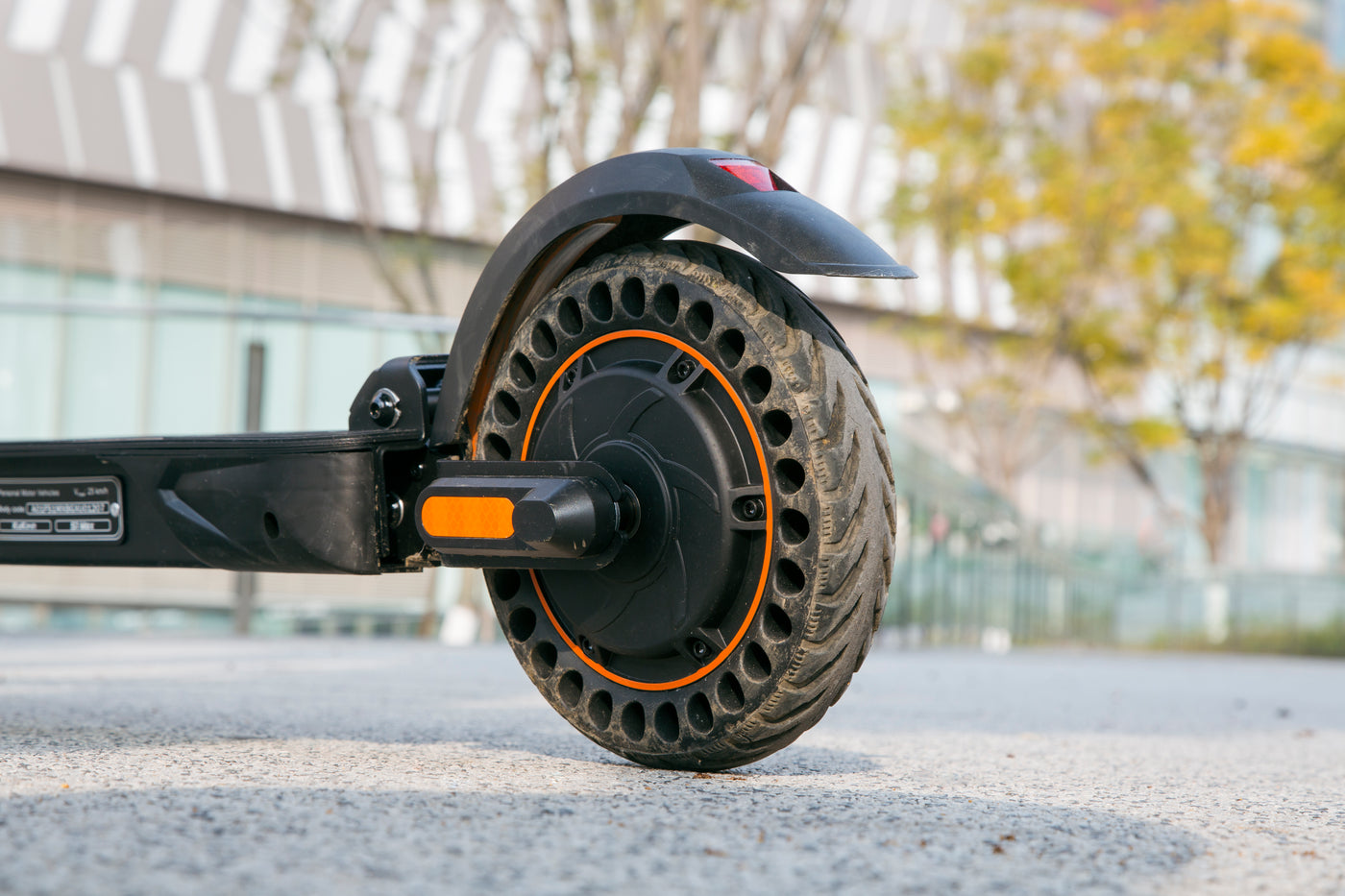 8-inch solid honeycomb tires