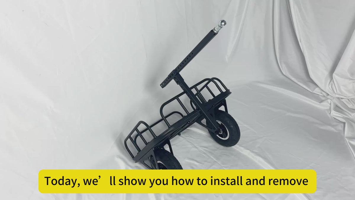 Remorca de marfă JOFEN T1 pentru e-scootere, cu încărcătură mare